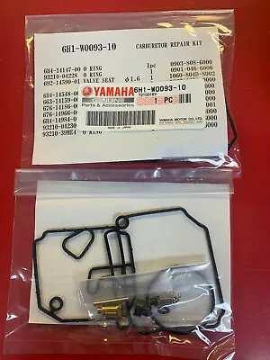 Yamaha OEM Carburetor Repair Kit 6H1-W0093-10-00 C75 C85 CV85 E75 90 B90  90TLR • $59.99