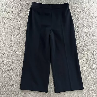 Vince Camuto Womens Pants Blue Size 10 High Rise Wide Leg Polyester Blend • $21.19
