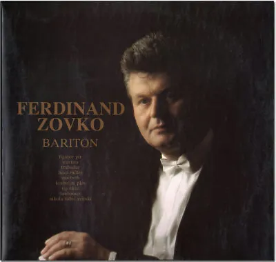 ZOVKO Baritone MOZART Figaro VERDI Traviata WAGNER ZAJC Arias Jugoton LSY-68115 • $12