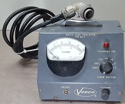 Veeco Audio Leak Indicator For MS-9 Model A-9 • $120