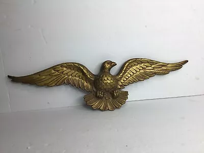 Vintage Brass SEXTON American Eagle Metal Wall Hanging Art Decor 19.5  • $24.99