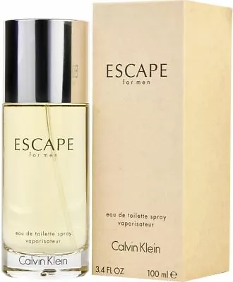 ESCAPE By Calvin Klein Cologne For Men EDT 3.3/ 3.4 Oz New In Box • $25.91