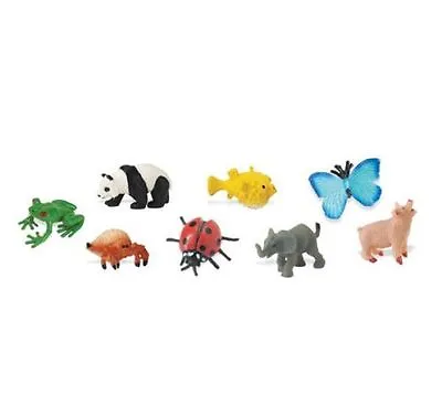 Set Of Miniature Animals/344522/ladybug/panda/butterfly/elephant/frog/pig/crab • $5.99
