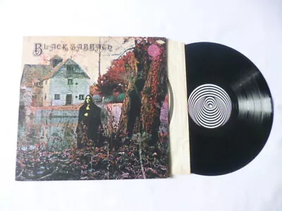 Black Sabbath ~ S/t ~ Vertigo Swirl 1970 Uk 2nd Press Rock Vinyl Lp ~ Nice Audio • $497.81