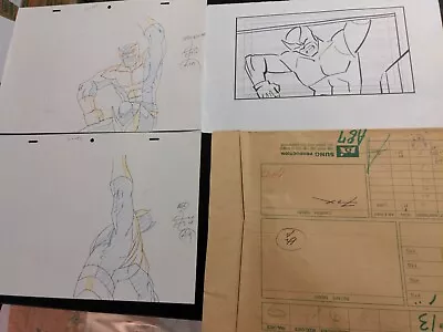 Marvel Animation Cels Production Art Marvel Comics WOLVERINE AND THE X-MEN X1 • $16.07