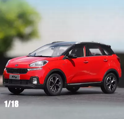 $114.99 • Buy Original Factory 1/18 Scale Dongfeng Yueda Kia KX3 2016 Red Alloy Model Car Gift