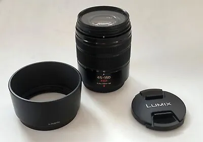 Panasonic Lumix 45-150mm Lens F/4.0-5.6 G Vario Mega O.I.S. Mint Condition • £145