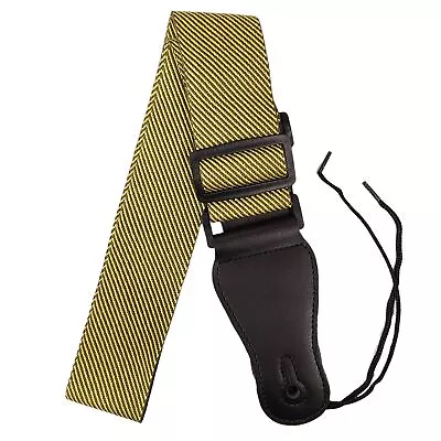 Guitar Strap Tweed Classic Adjustable Vintage Electric Bass Acoustic Cotton • $11.77