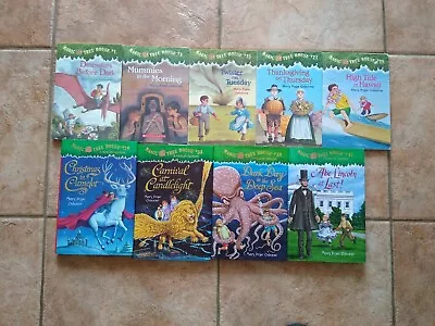 Lot Of 9 Magic Tree House Mary Pope Osborne 1 3 23 27 28 29 33 39 47 • $13.12