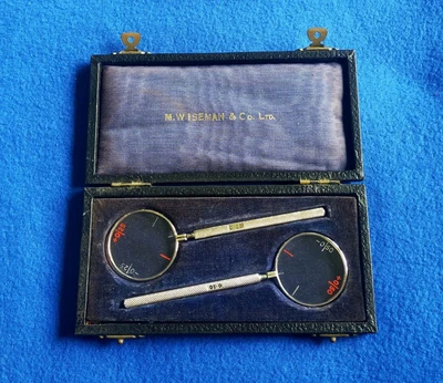 £19 • Buy M. Wiseman And Co. Optician Optometrist Lens Set, Cased