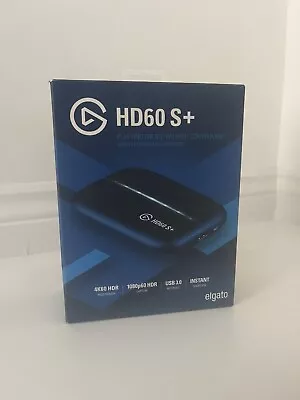 Elgato HD60 S+ Game Capture Card 1080p60 HDR 60fps Compatible With PS5 XBOX PS4 • £94.99