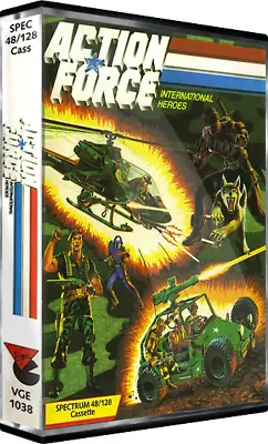 Sinclair ZX Spectrum 48K Game - ACTION FORCE - Virgin - Tested & Working • $34.77