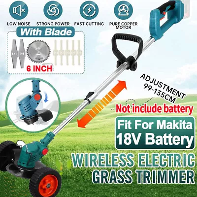 For Makita 18V Battery Cordless Electric Grass Trimmer Strimmer Cutter Bare Unit • £36