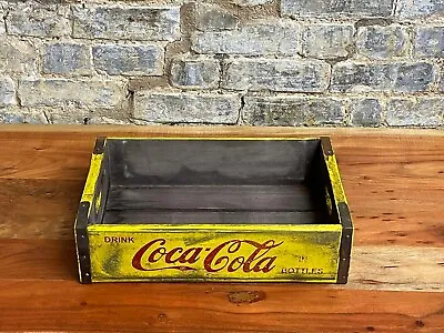 Original Coca Cola Crate In Yellow • £42