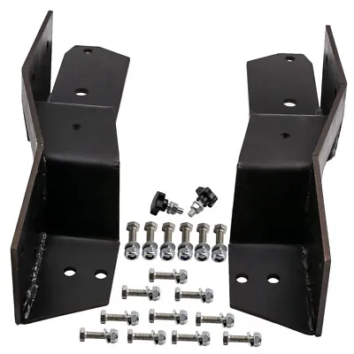 Rear Frame C Notch Kits Bolt In For Chevy C10 And GMC Truck  63-1972  QXPA • $159.71