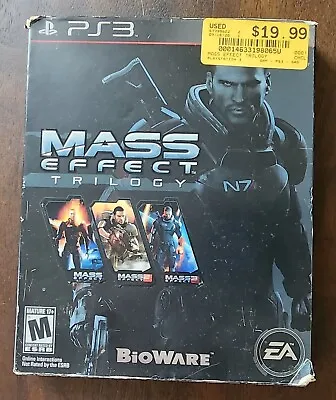 Mass Effect Trilogy PS3 PlayStation 3  • $17.65