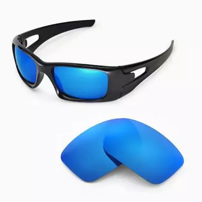 Walleva Polarized Ice Blue Replacement Lenses For Oakley Crankcase Sunglasses • $16.99