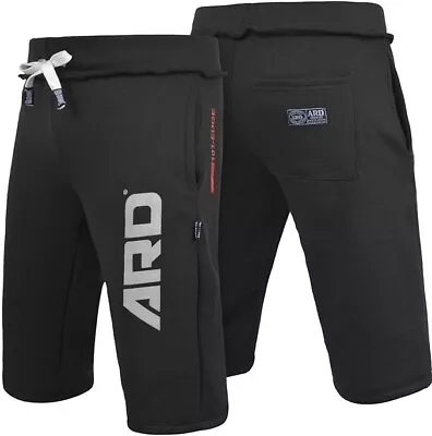 Mens Cotton Fleece Shorts Jogging Casual Home Wear MMA Boxing • $14.99