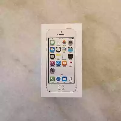 Vintage Apple IPhone 5S White Unlocked IOS GPS Smartphone With Orignal Box • $30