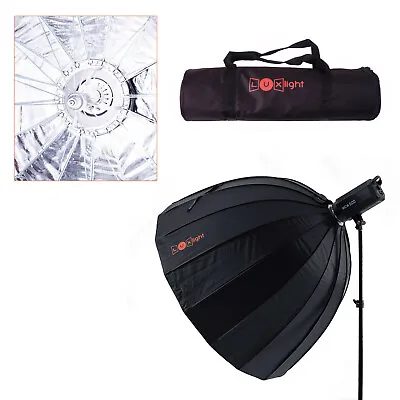 120cm Parabolic Softbox With Bowens Mount | LuxLight® | Deep Umbrella Diffuser  • £109.95