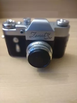 1967 EXPORT SOVIET USSR  ZENIT-3M  SLR Camera + INDUSTAR-50 LENS F3.5/50 M39 (1) • $110