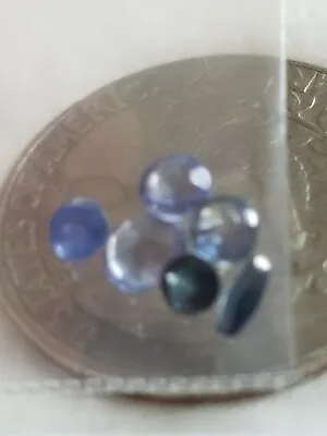 $30 • Buy Ceylon Blue Sapphire 1.21 TCW 6 PCs Unheated Natural Loose Gemstone