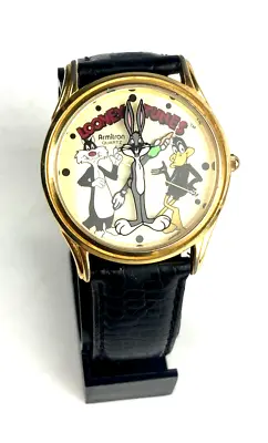 Armitron Looney Toons Collectibles Watch 1990 Bugs Daffy Sylvester 3-D -New Batt • $49.95