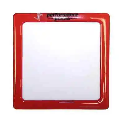 DEMCiflex 80/92mm Magnetic Fan Dust Filter - Brite Red Frame White Mesh  • $1.39