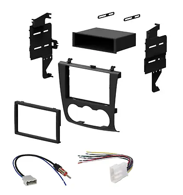 Car Radio Stereo Single Double DIN Dash Kit Harness For 2007-2013 Nissan Altima • $29.95