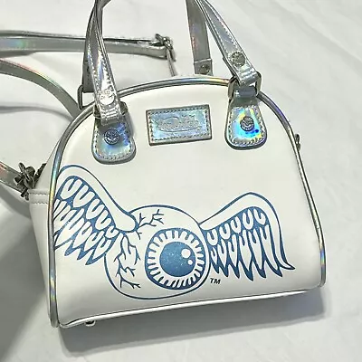 Von Dutch White Holographic Bag • $120