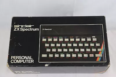 Sinclair ZX Spectrum 1982 Console Vintage Retrogaming Retroconsole Made IN U. K • $362.95