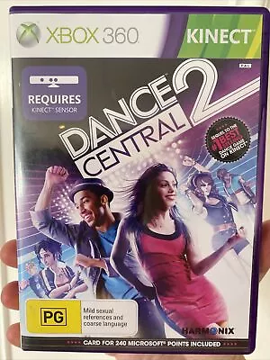 Dance Central 2 Xbox 360 KINECT - A2 • $14.80