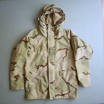Parka Cold Weather Desert Camouflage Jacket Medium Long Camo Military Gore-Tex • $99