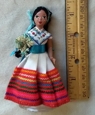 Vintage Delightful Mexican Doll • $8