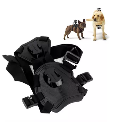 Dog Harness Chest Fetch Strap Mount Base J-hook GoPro Hero Camera 11 7 6 5 8 9 • $31.12