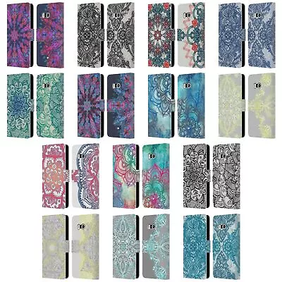 Official Micklyn Le Feuvre Mandala 3 Leather Book Case For Htc Phones 1 • $22.95