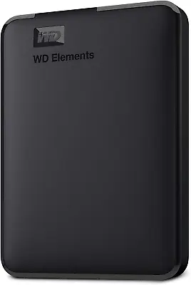 $218.96 • Buy Western Digital Elements Portable Hard Drive, 5 TB, WDBU6Y0050BBK-WESN,Black