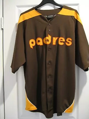 Majestic Cooperstown Collection XL Jersey San Diego Padres Vintage  • $55