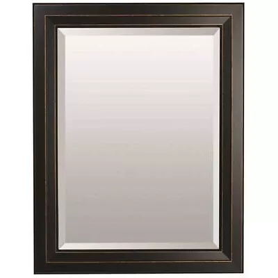 Mirror American Pride 952535B286 25 In X 35 In Framed Bathroom Vanity Makeup • $75