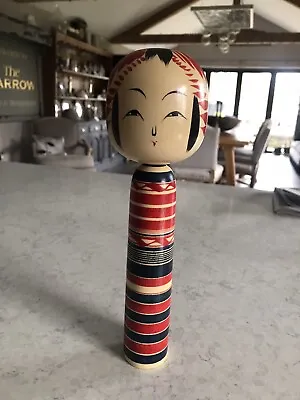 Vintage Wooden Japenese KOKESHI Doll • £20