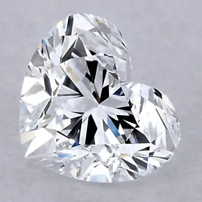 $1112 • Buy IGI Certified CVD Loose Diamond 1.01 Ct Heart Shape Excellent H/SI1 #1-01