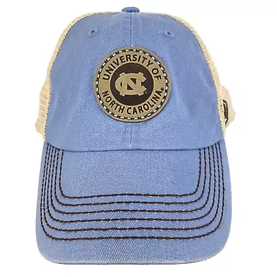 North Carolina Tarheels Patch Hat UNC Basketball Mesh Snap Back Baseball Dad Cap • $23.32