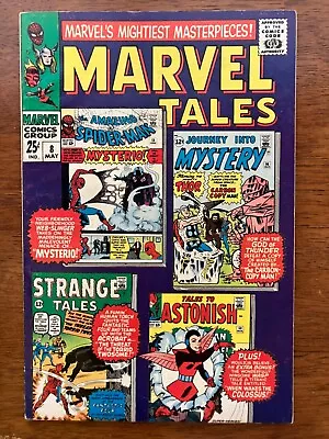 MARVEL TALES # 8 VF 8.0 Excellent Square Spine ! Bright Cover Colors ! Pretty ! • $16