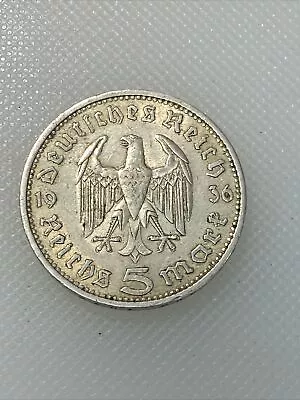 1936 A Germany 5 Mark AA • $20