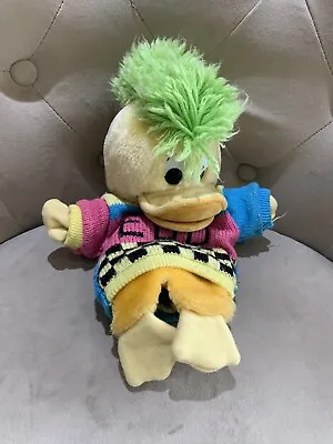 Vintage Edd Ed The Duck 12  Hand Puppet Soft Plush Toy Childrens CBBC 1990 Quack • £22