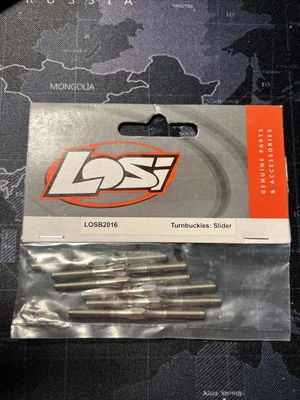 $14.99 • Buy Losi LOSB2016 Turnbuckles: Slider 1/10 NIP