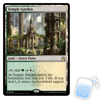 TEMPLE GARDEN Ravnica Remastered Magic MTG MINT CARD • $11.49