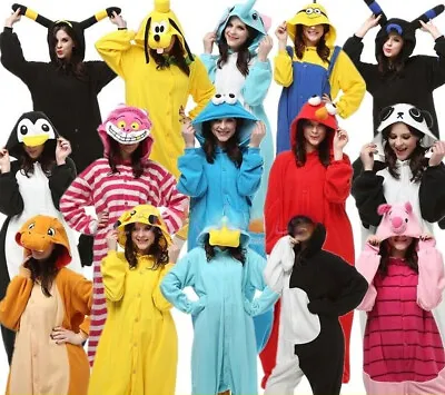 Adult Animal Kigurumi Movie Star Cosplay Unisex Sleepwear Pyjamas Onesie Costume • $27.54