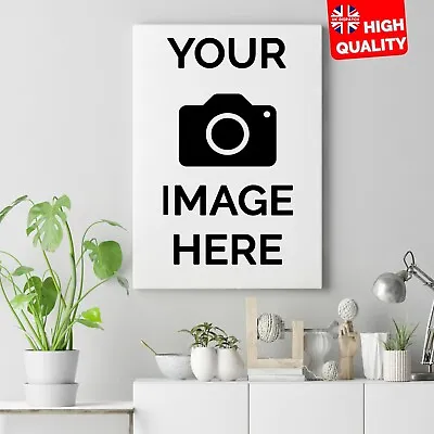 £2.99 • Buy Personalised Custom Photo Art Image Poster Print Gift Wall Decor 