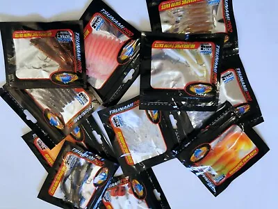 $47.95 • Buy 15 X Bulk Assorted Soft Plastics Lures Pack, Fresh & Saltwater Fishing Lures